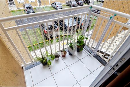 Varanda da Sala de apartamento para alugar com 2 quartos, 48m² em Jardim São Domingos, Guarulhos