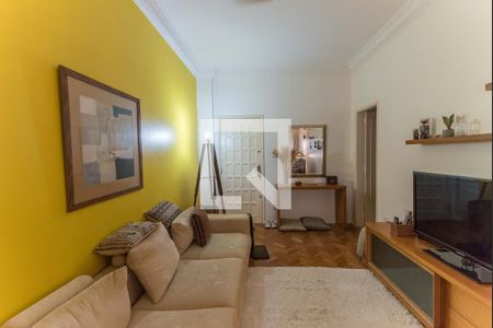 Sala  de apartamento para alugar com 1 quarto, 50m² em Tijuca, Rio de Janeiro