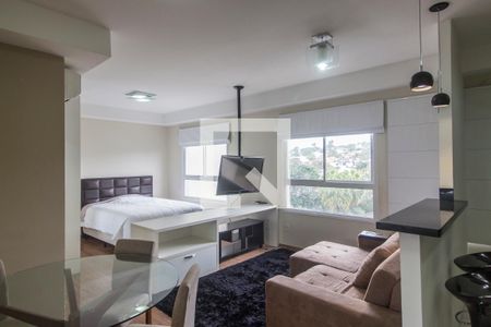 Sala de apartamento à venda com 1 quarto, 43m² em Melville Empresarial Ii, Barueri