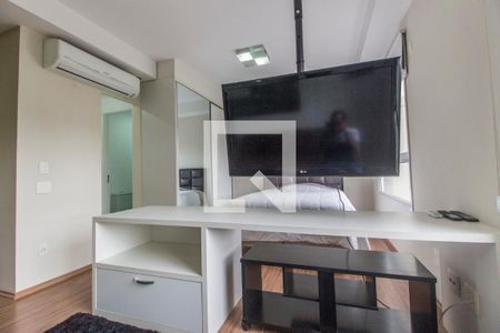 Detalhe Sala de apartamento à venda com 1 quarto, 43m² em Melville Empresarial Ii, Barueri