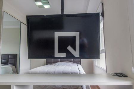 Detalhe Sala de apartamento à venda com 1 quarto, 43m² em Melville Empresarial Ii, Barueri