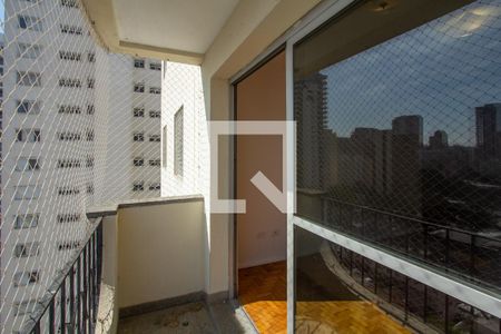 Varanda de apartamento para alugar com 3 quartos, 89m² em Indianópolis, São Paulo