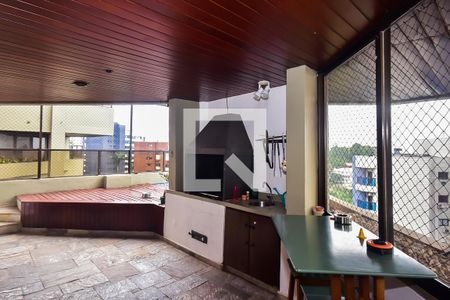 Varanda de apartamento à venda com 4 quartos, 196m² em Paraíso do Morumbi, São Paulo