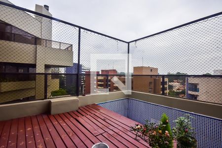 Varanda de apartamento à venda com 4 quartos, 196m² em Paraíso do Morumbi, São Paulo