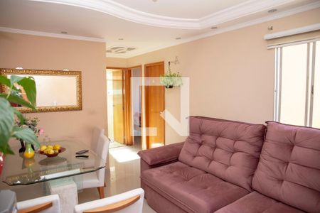 Sala de apartamento para alugar com 2 quartos, 54m² em Campanário, Diadema