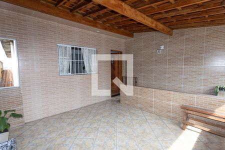 Varanda da sala  de casa à venda com 3 quartos, 311m² em Vila Nogueira, Diadema