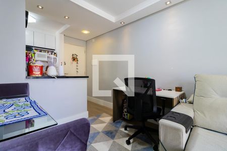 Sala de apartamento à venda com 2 quartos, 47m² em Taboão, São Paulo