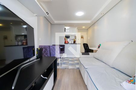 Sala de apartamento à venda com 2 quartos, 47m² em Taboão, São Paulo