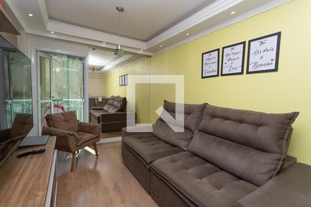 Sala  de apartamento à venda com 2 quartos, 52m² em Conceição, Diadema