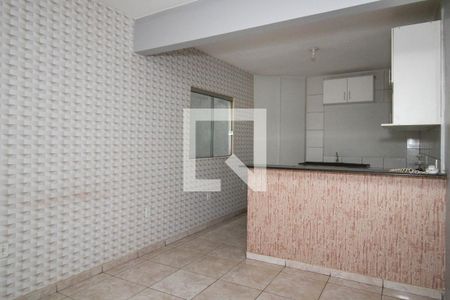 Sala e Cozinha de apartamento para alugar com 1 quarto, 45m² em Guará Ii, Brasília