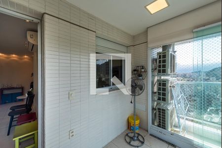 Varanda de apartamento para alugar com 2 quartos, 77m² em José Menino, Santos