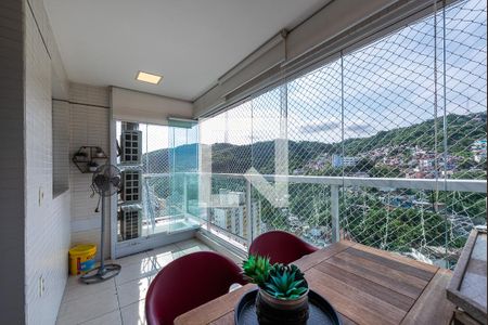 Varanda de apartamento para alugar com 2 quartos, 77m² em José Menino, Santos