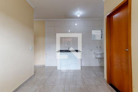 Sala e Cozinha de apartamento à venda com 2 quartos, 34m² em Vila Nova Mazzei, São Paulo