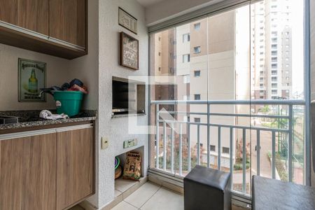 Varanda Gourmet de apartamento para alugar com 3 quartos, 74m² em Jardim Tupanci, Barueri