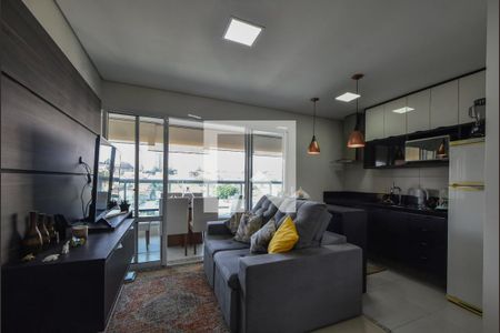 Sala de apartamento à venda com 1 quarto, 43m² em Jardim Aeroporto, São Paulo