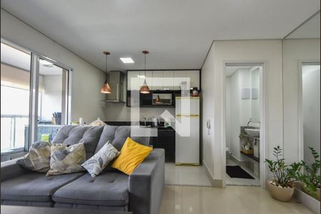 Sala de apartamento à venda com 1 quarto, 43m² em Jardim Aeroporto, São Paulo