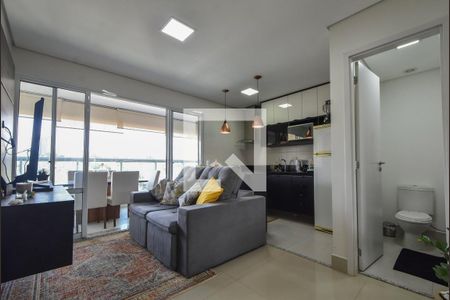 Sala de apartamento à venda com 1 quarto, 43m² em Jardim Aeroporto, São Paulo