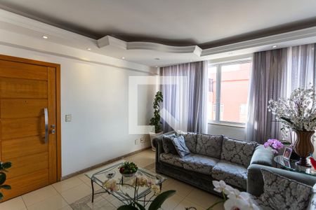 Sala 1 de apartamento à venda com 4 quartos, 258m² em Ana Lúcia, Belo Horizonte