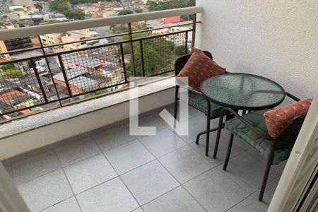 Varanda da Sala de apartamento à venda com 2 quartos, 56m² em Jaguaribe, Osasco