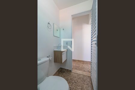 Detalhe do Banheiro de kitnet/studio para alugar com 1 quarto, 28m² em Vila do Conde, Barueri