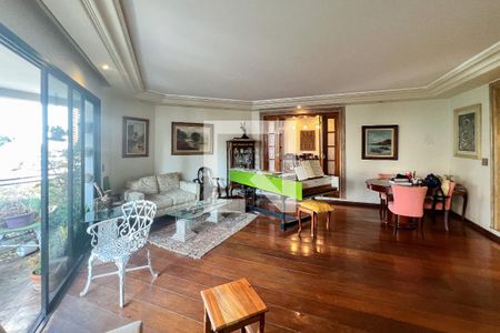 Sala de apartamento à venda com 4 quartos, 190m² em Indianópolis, São Paulo