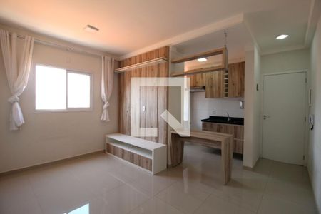 Sala de apartamento para alugar com 2 quartos, 70m² em Jardim Gutierres, Sorocaba