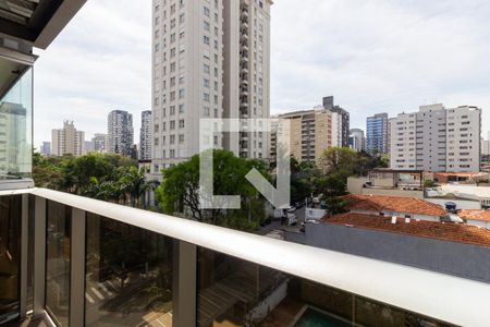 Varanda de apartamento à venda com 1 quarto, 74m² em Vila Olímpia, São Paulo