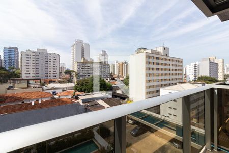 Varanda de apartamento à venda com 1 quarto, 74m² em Vila Olímpia, São Paulo