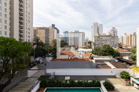 Vista de apartamento à venda com 1 quarto, 74m² em Vila Olímpia, São Paulo