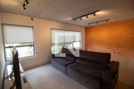 Sala de apartamento para alugar com 1 quarto, 70m² em Jardim das Acácias, São Paulo