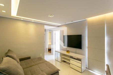 Sala de apartamento para alugar com 3 quartos, 70m² em Acaiaca, Belo Horizonte