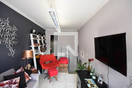 Sala da cobertura de apartamento à venda com 3 quartos, 140m² em Paraíso do Morumbi, São Paulo