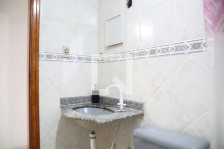 Banheiro Social de apartamento para alugar com 1 quarto, 82m² em Ocian, Praia Grande