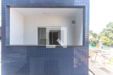 Vista varanda de kitnet/studio para alugar com 1 quarto, 27m² em Vila Florida, São Bernardo do Campo