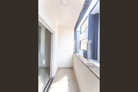 Varanda de kitnet/studio para alugar com 1 quarto, 27m² em Vila Florida, São Bernardo do Campo