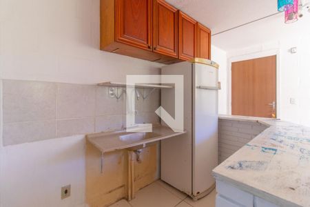 Cozinha e Área de Serviço de apartamento à venda com 2 quartos, 42m² em Aberta dos Morros, Porto Alegre