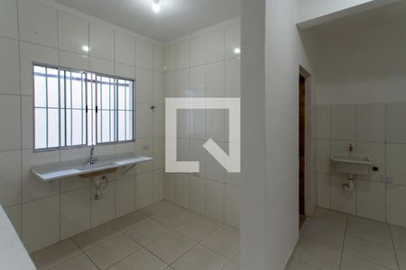 Cozinha e Área de Serviço de casa para alugar com 1 quarto, 40m² em Jardim Irene, Guarulhos