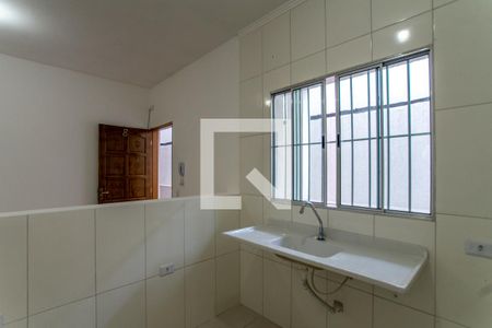 Cozinha de casa para alugar com 1 quarto, 40m² em Jardim Irene, Guarulhos