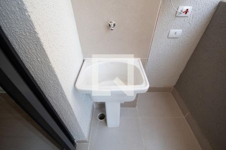 Sacada e área de serviço de apartamento para alugar com 1 quarto, 32m² em Centro, Osasco