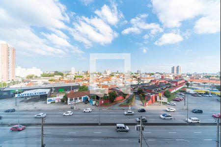 Vista da Varanda da Sala de apartamento à venda com 3 quartos, 81m² em Vila Homero Thon, Santo André