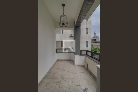 Varanda da Sala de apartamento para alugar com 4 quartos, 200m² em Lourdes, Belo Horizonte