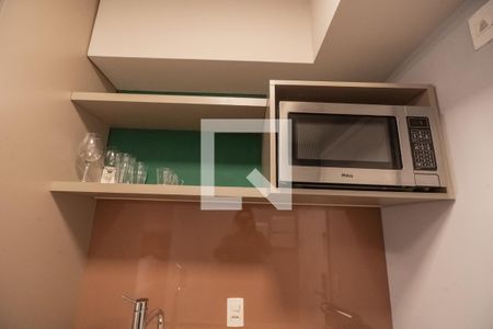 Quarto/Cozinha de kitnet/studio para alugar com 1 quarto, 22m² em Centro Histórico de São Paulo, São Paulo