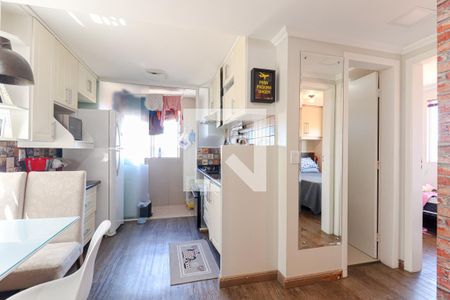 Sala/Cozinha de apartamento para alugar com 2 quartos, 48m² em Santo Antônio, São José dos Pinhais