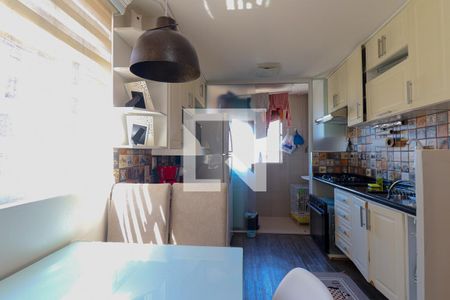 Sala/Cozinha de apartamento para alugar com 2 quartos, 48m² em Santo Antônio, São José dos Pinhais