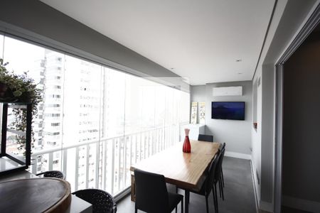 Varanda gourmet de apartamento para alugar com 3 quartos, 95m² em Cambuci, São Paulo