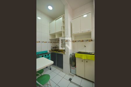 Cozinha com área de serviço de apartamento para alugar com 1 quarto, 49m² em Centro, Rio de Janeiro