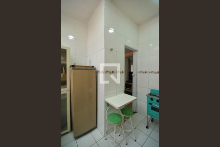 Cozinha com área de serviço de apartamento para alugar com 1 quarto, 49m² em Centro, Rio de Janeiro