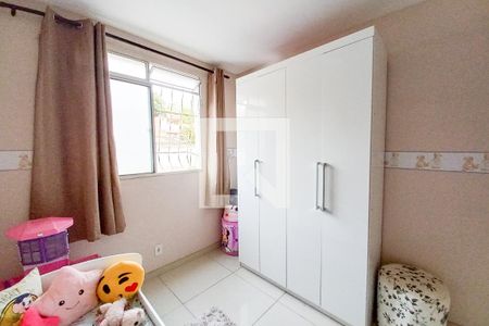 Quarto 1 de apartamento para alugar com 2 quartos, 46m² em Frei Leopoldo, Belo Horizonte