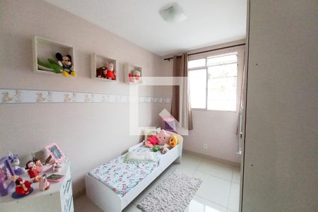 Quarto 1 de apartamento para alugar com 2 quartos, 46m² em Frei Leopoldo, Belo Horizonte