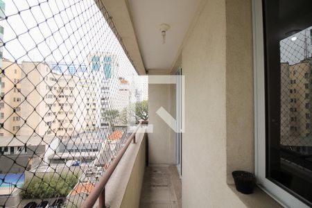 varanda de apartamento para alugar com 2 quartos, 55m² em Consolação, São Paulo